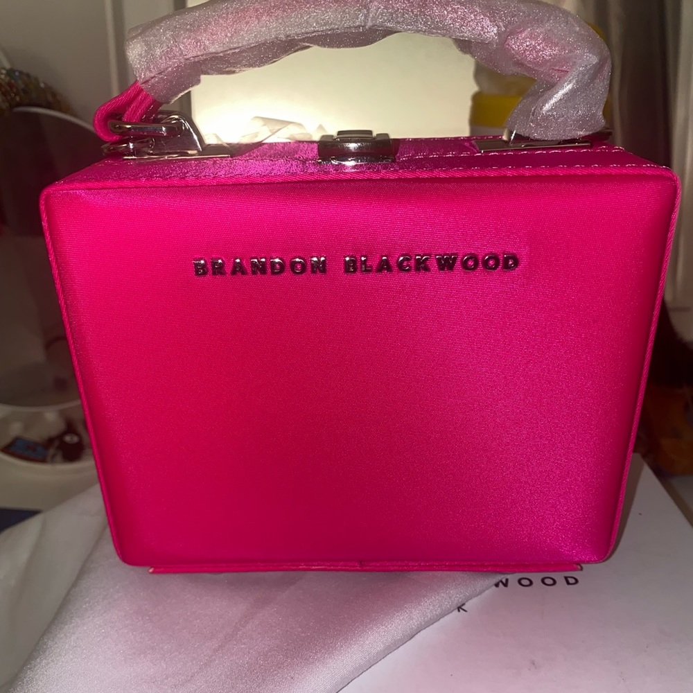 Brandon Blackwood Mini Kendrick Trunk Bright Fuschia Nylon Neon Pink